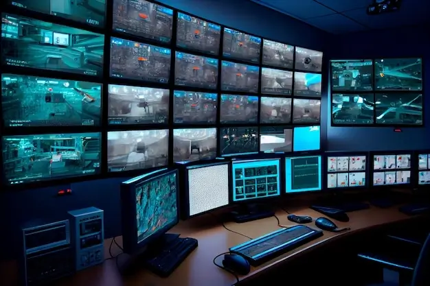 Security monitoring control room