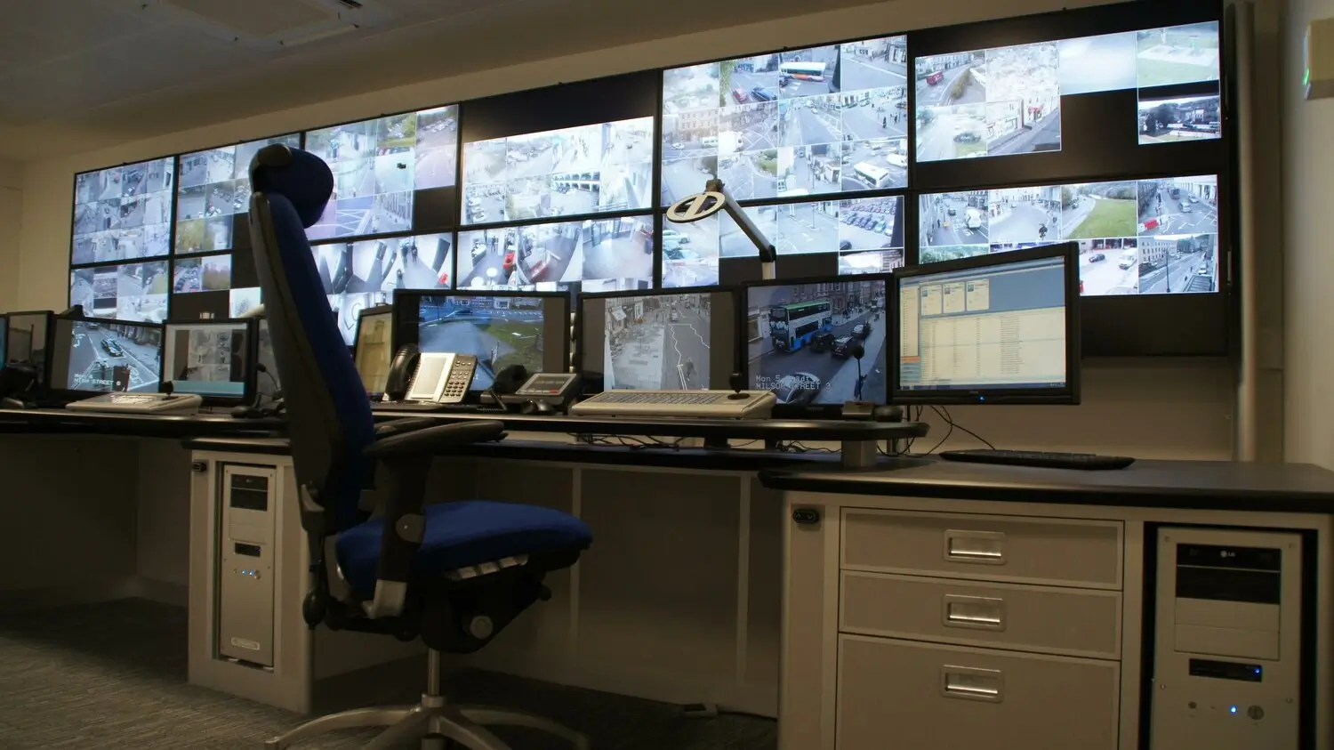 Advanced security control room